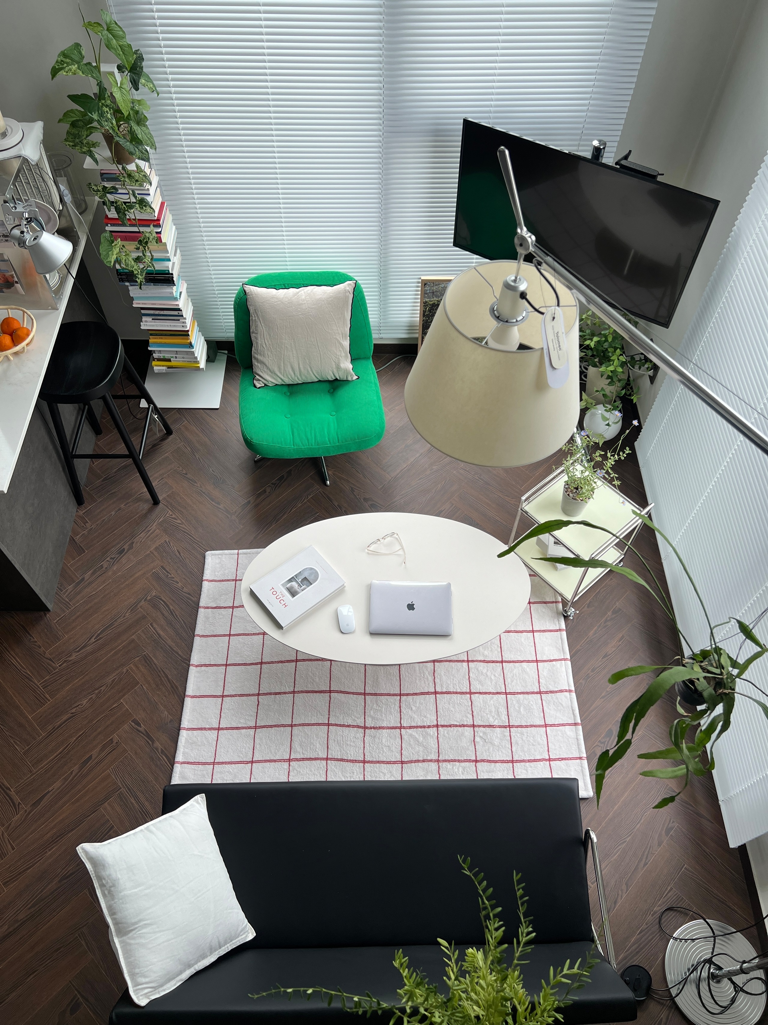 DYVLINGE ディヴリンゲ回転パーソナルチェア ケーリンゲ グリーン