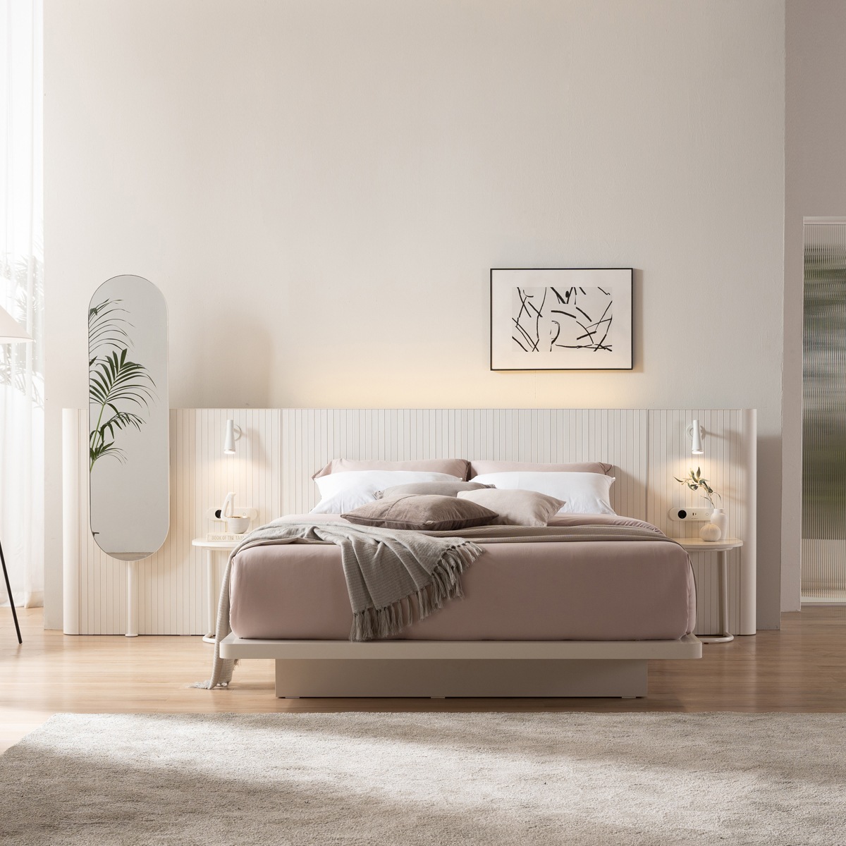 [W/신혼 인테리어] 리바트 에스테틱 후기 (침대 프레임 추천)