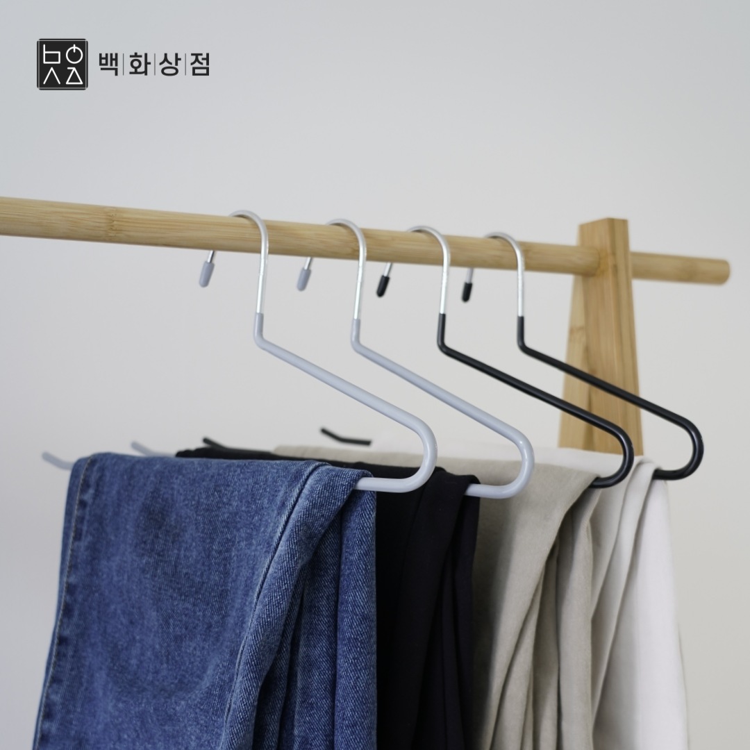 바지·치마걸이 > 논슬립 바지걸이 5p 코팅 옷걸이 치마걸이 행거 | 오늘의집 쇼핑