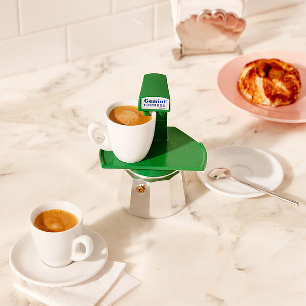 [해외] 제미니 익스프레스 모카포트 에스프레소 메이커 세트