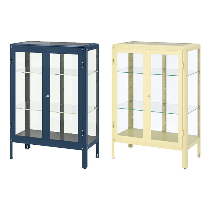 IKEA ファブリコール IKEA FABRIKÖR ファブリコール コレクションケース［2色］ | 棚