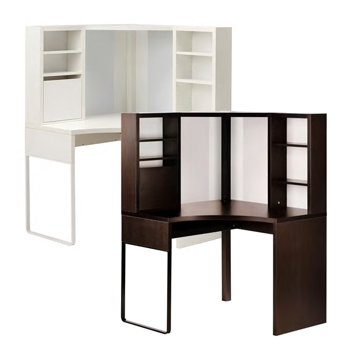 IKEA MICKE ミッケ コーナーワークステーション［2色］ | デスク | Ohouse