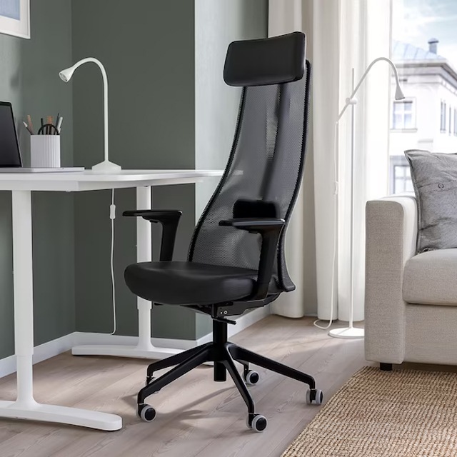 【美品】IKEA オフィスチェアJÄRVFJÄLLET イェルヴフェレット IKEA JÄRVFJÄLLET イェルヴフェレット オフィスチェア アームレスト