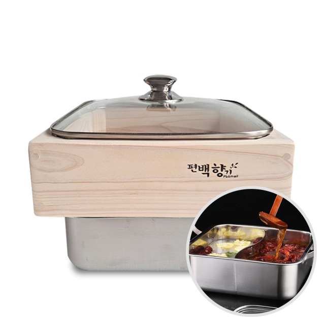 찜기·찜통 > 편백나무찜기 편백 찜통 1단 훠거냄비 유리뚜껑 | 오늘의집 쇼핑