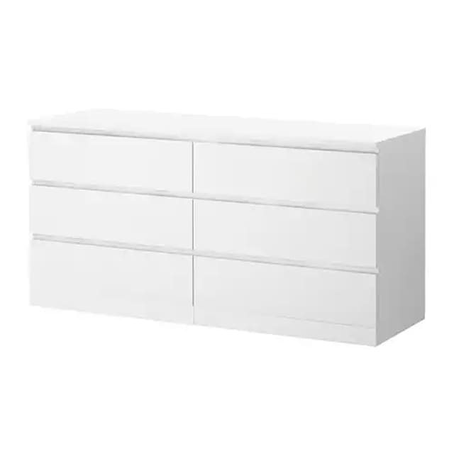 white christmas dresses IKEA Hopen 4 Drawer Dresser With Glass Front #1035 main image 1