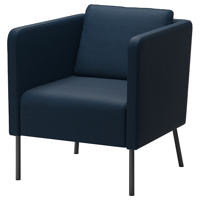 IKEA EKERÖ Armchair | Reversible Cushion Modern Armchair Accent