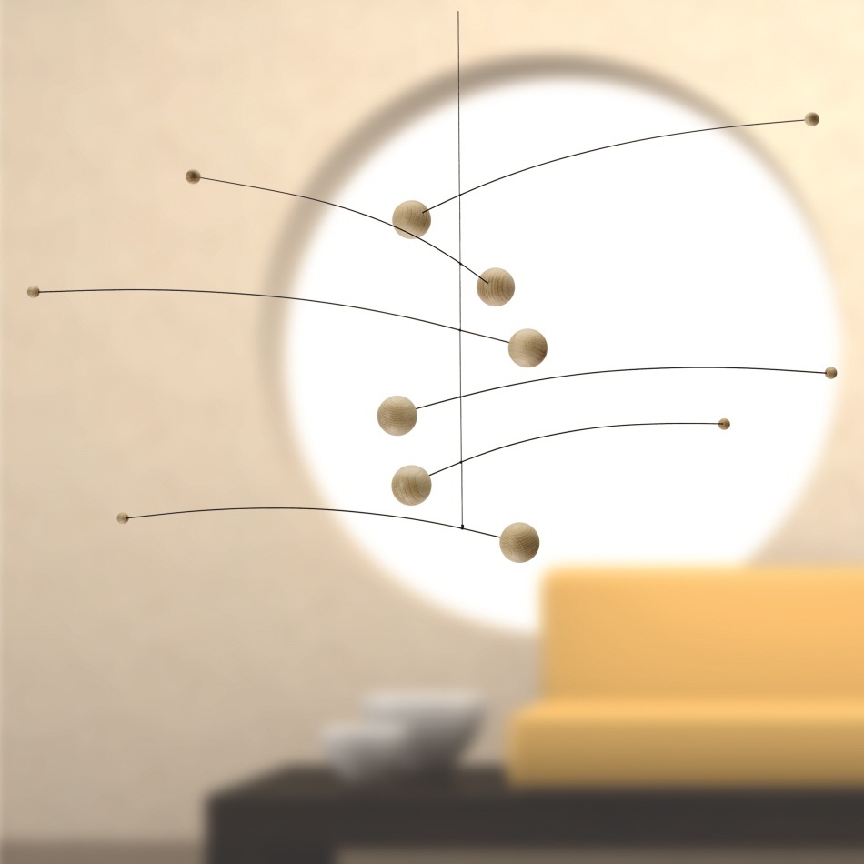 플렌스테드 미래자연 모빌 + 8p 나사못고리 세트