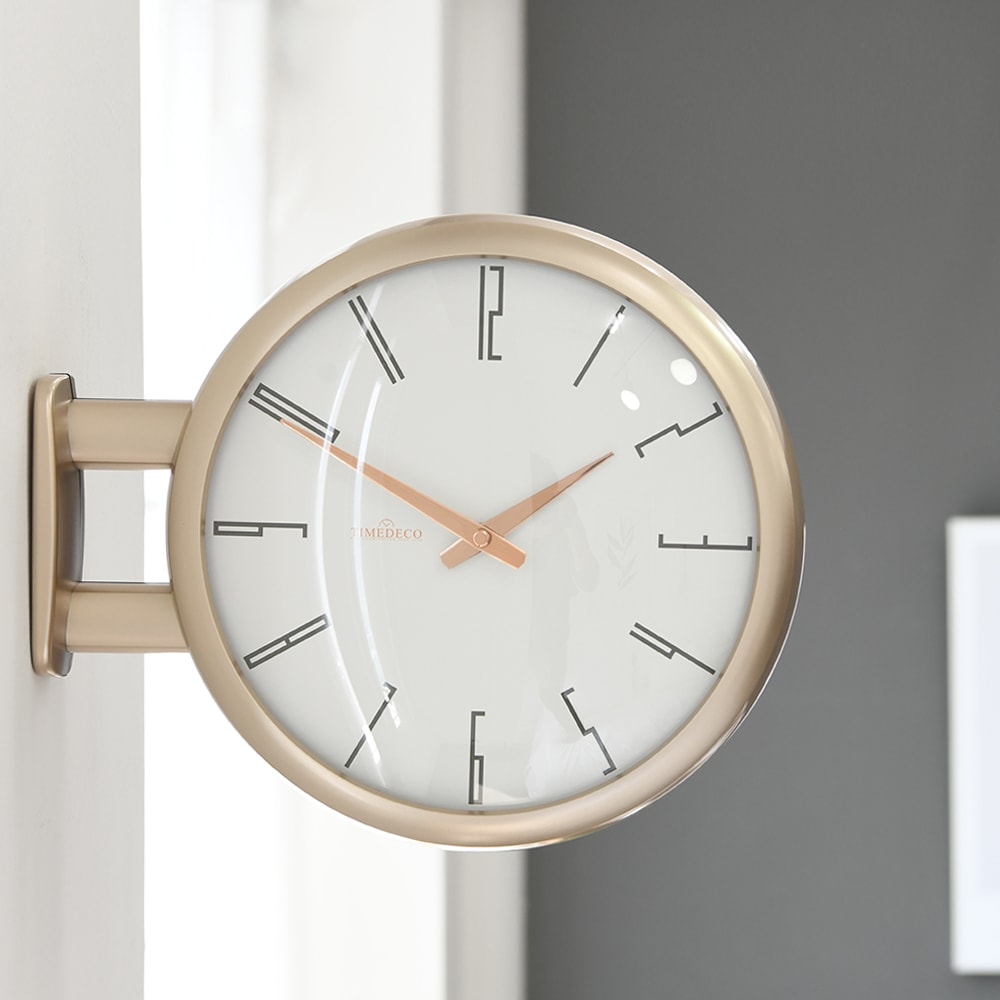 IKEA Bissing Jam Dinding Gantung 2 Sisi Wall Clock | 時計 | Ohouse