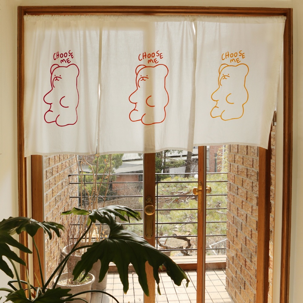 가리개커튼 [오븐가리개]