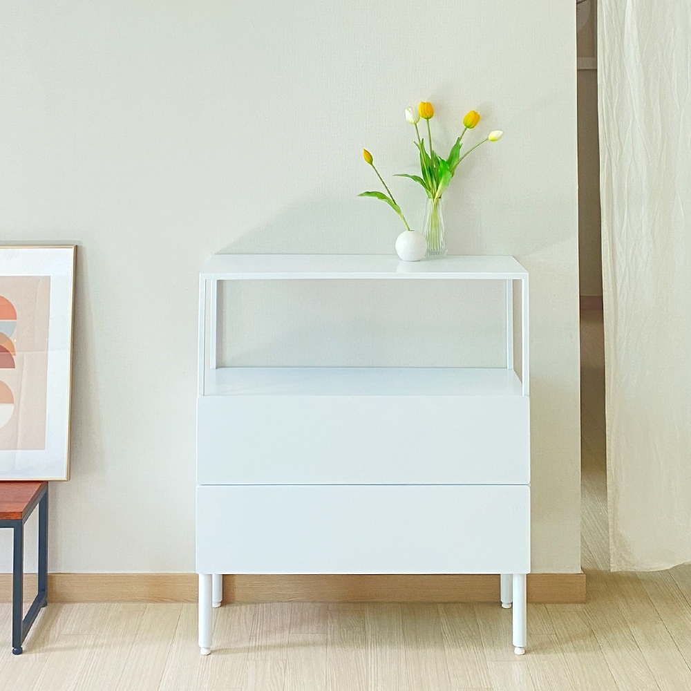 2단수납장 침대헤드