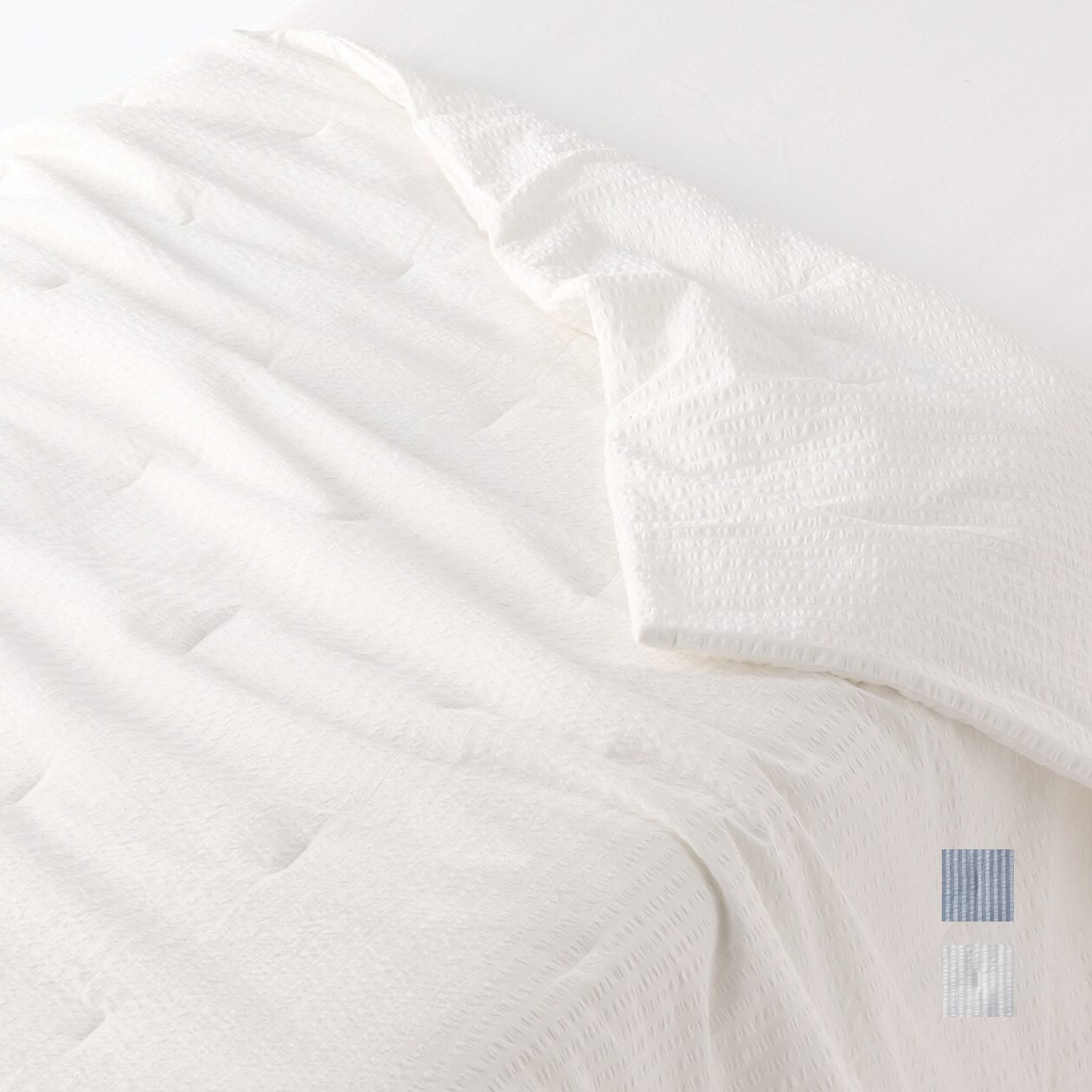 면 서커 얇은 이불 3 colors 2 size (여름이불)