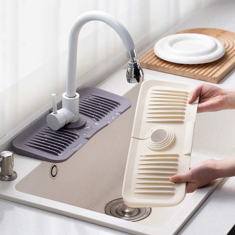 월리 세면대 깔끔 실리콘 욕실 주방 수세미 비누 물빠짐 선반