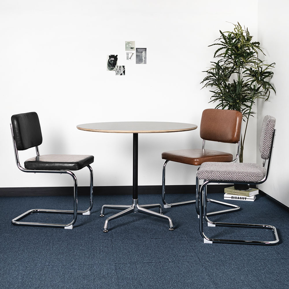 16piece MID CENTURY カンチレバー チェア［4色］ シルバー イエロー