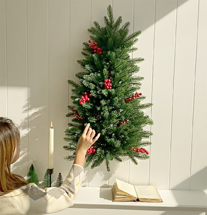 December25 壁掛け クリスマスツリー 90cm［2種］ | オブジェ・飾り