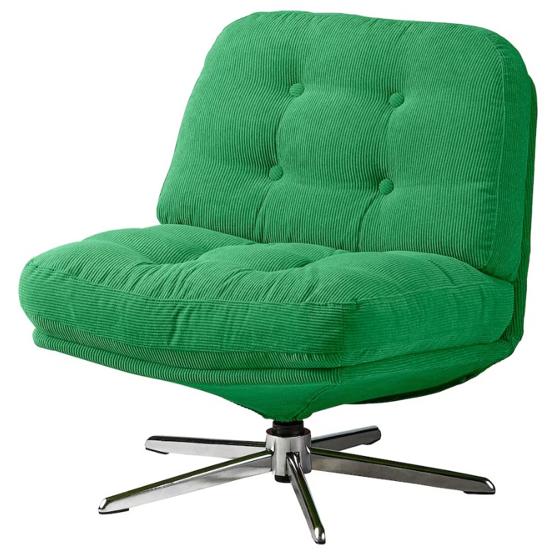 IKEA DYVLINGE Swivel Chair (3 colors) | Swivel base Retro design