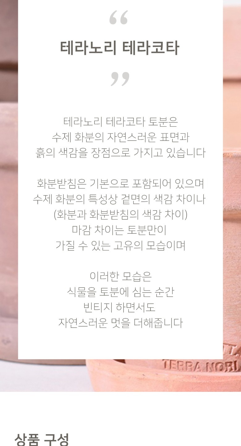 화병·화분 > 테라노리 수제토분 테라코타 둥근형 2sizes/2color | 오늘의집 쇼핑 테라노리 수제토분 테라코타 둥근형 2sizes/2color