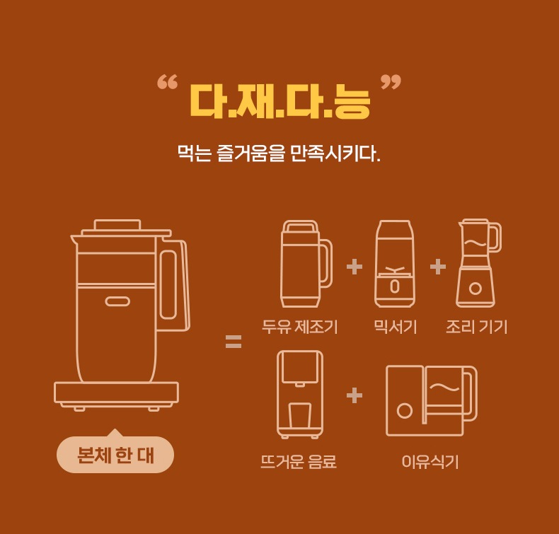 기타주방가전 > [해외]2in1 다용도 전기냄비+이유식 마스터기 세트 두유 제조 NU600 돼지코 증정 | 오늘의집 쇼핑 [해외]2in1 다용도 전기냄비... 