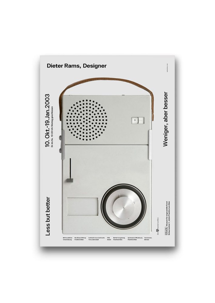 그림·사진 > 미드센츄리 모던 바우하우스 포스터 인테리어 액자 디터람스 Dieter Rams tp1 | 오늘의집 쇼핑