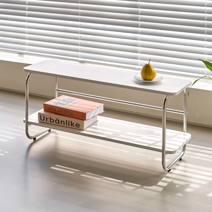 house recipe VINE ミニ ワイド シェルフ［2色］ ブラウン シルバー