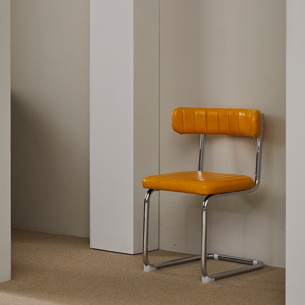 国産ヴィンテージ KOKUYO カンチレバー チェア ミッドセンチュリー 16piece MID CENTURY カンチレバー チェア［4色］ シルバー イエロー