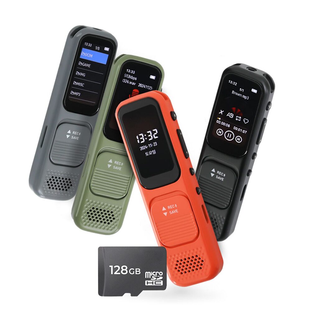 블루투스 MP3플레이어 T80 마이크로SD 128GB