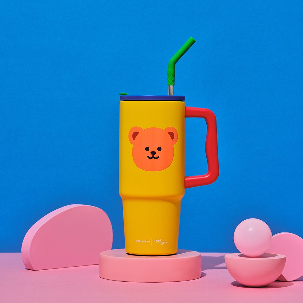 글라스락 위글위글 키치 텀블러 900mL (위글베어)