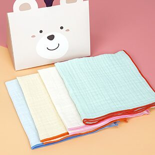 베베 이중 요루 거즈 손수건 4종 세트