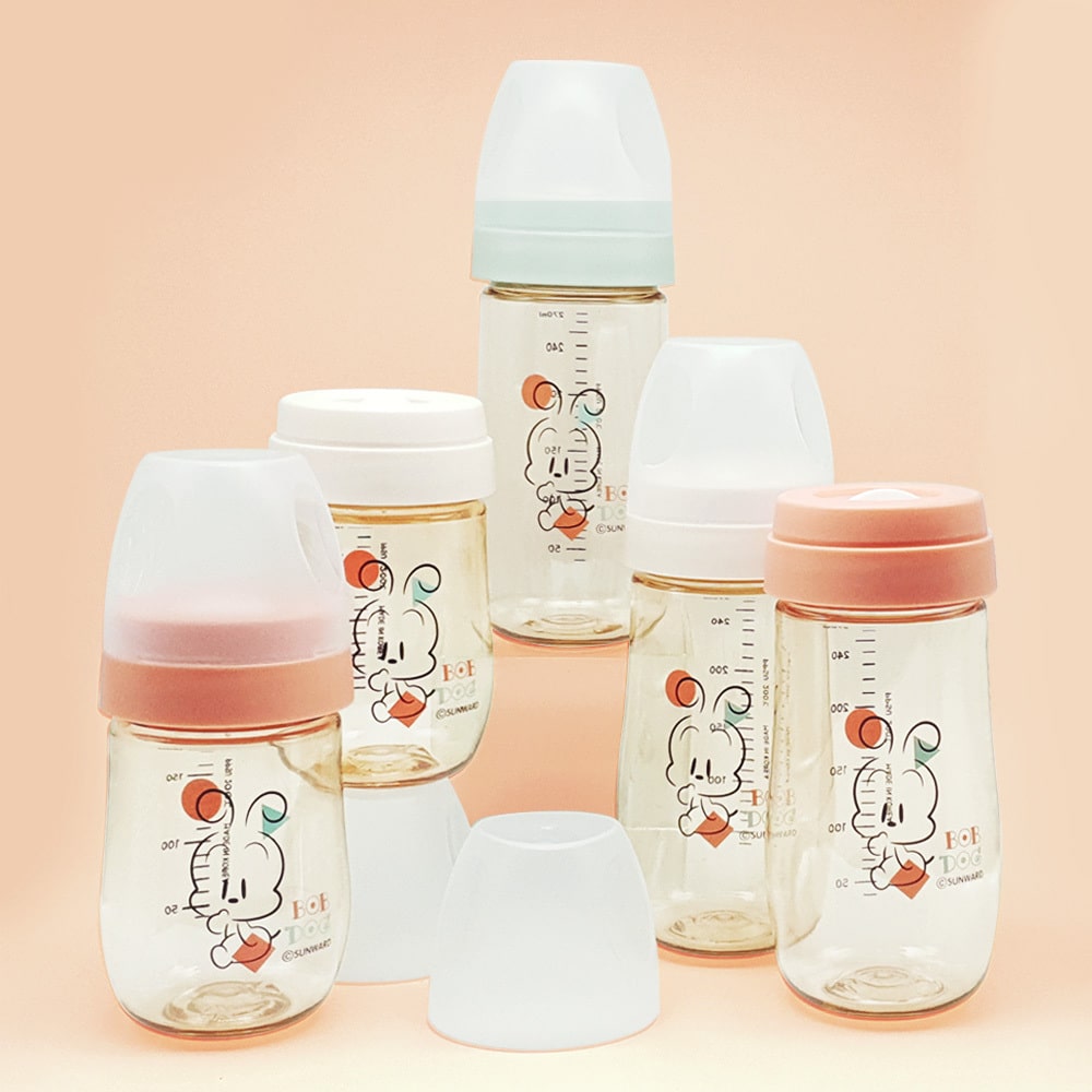 베베쪽쪽 PPSU 추빨대컵 유아물컵 역류차단 어린이집 물통 270ml