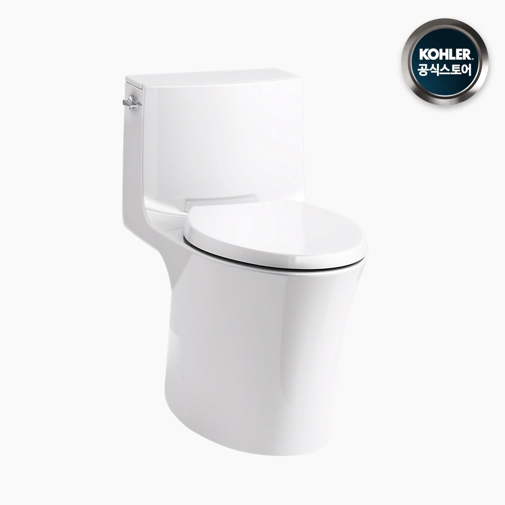 KOHLER 1381T-S-0,veil 친환경 절수형 원피스 고급 양변기