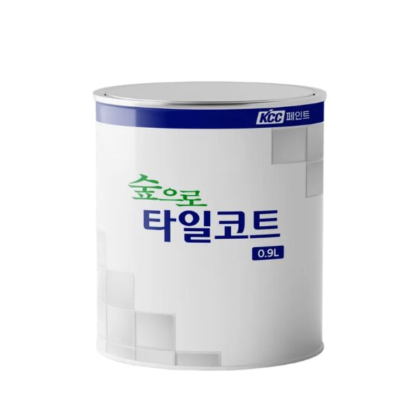 타일코트 친환경 욕실타일페인트 화장실 주방 베란타 타일페인트 흰색 0.9L