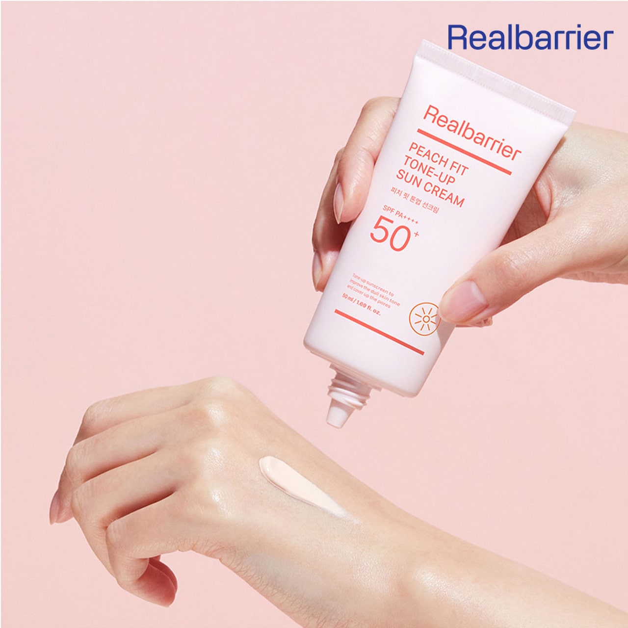 피치 핏 톤업 선크림 SPF 50+ PA++++ 50ml