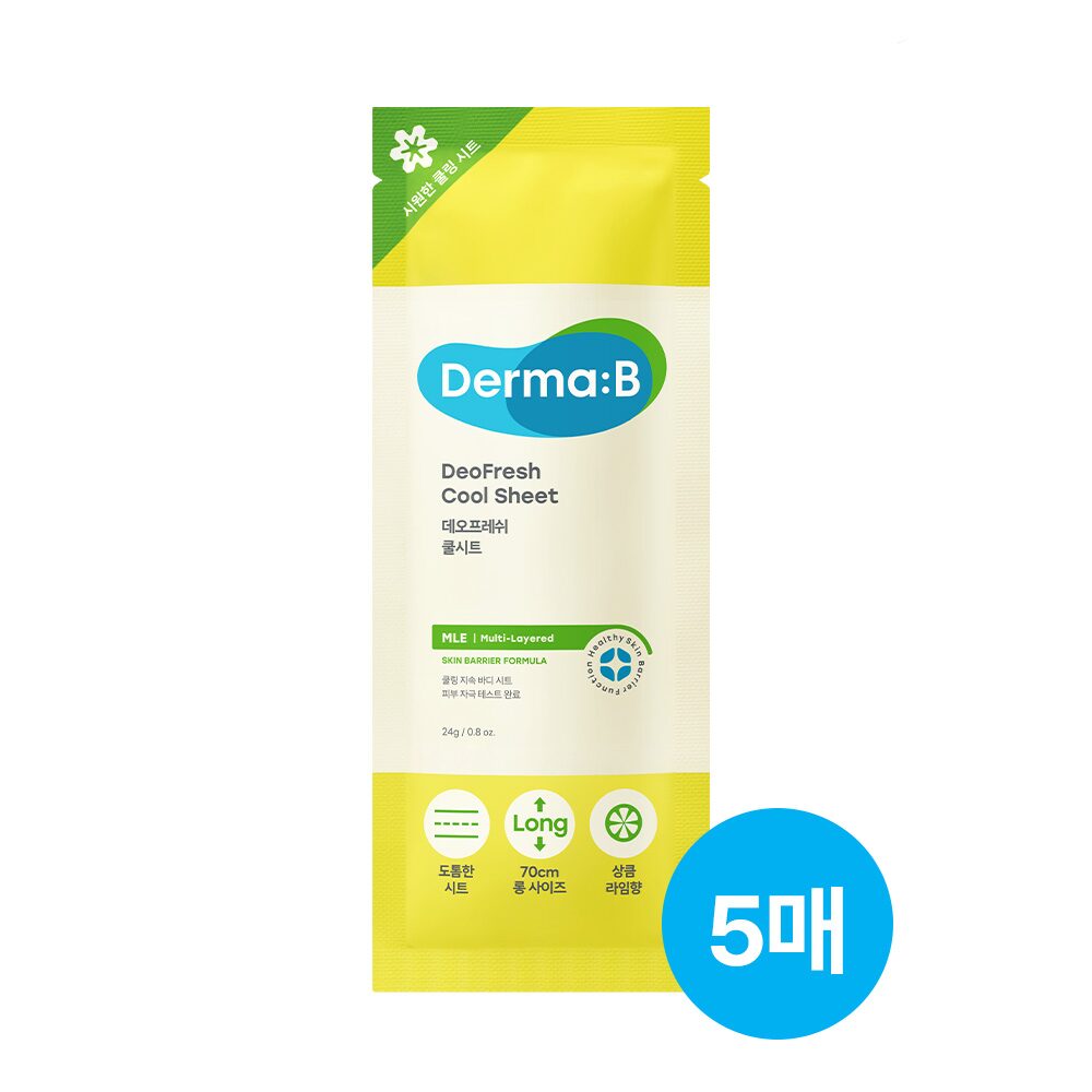 데오프레쉬 쿨시트 5매
