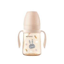 베이직 PPSU 토끼 빨대컵 200ml_크림