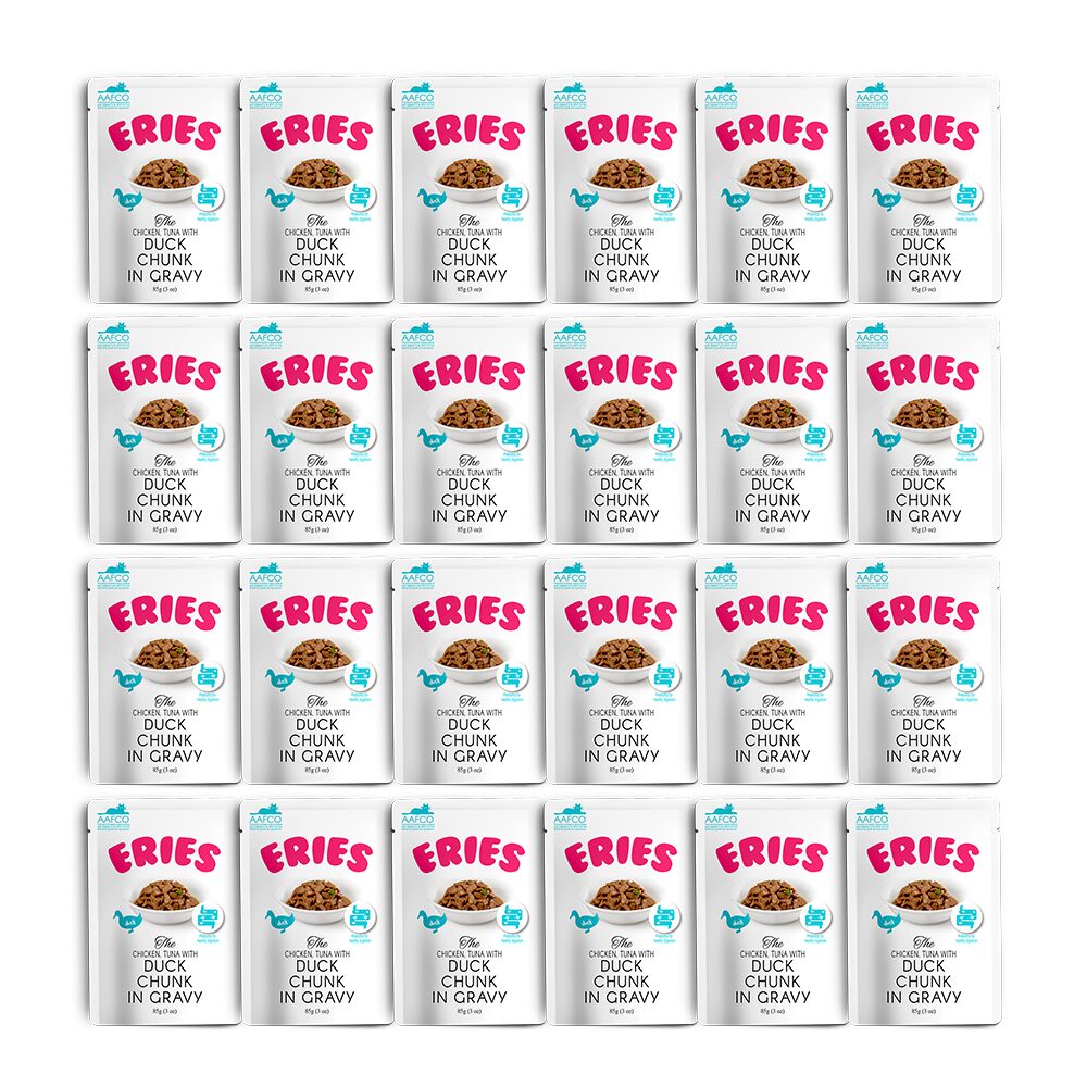 주식용 에리에스 파우치 오리 85g 24개입 1box
