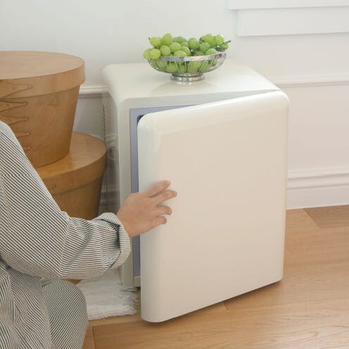무소음 레트로 미니 30L 원룸 1인 큐브 냉장고 WC-30C 윈세프 술장고