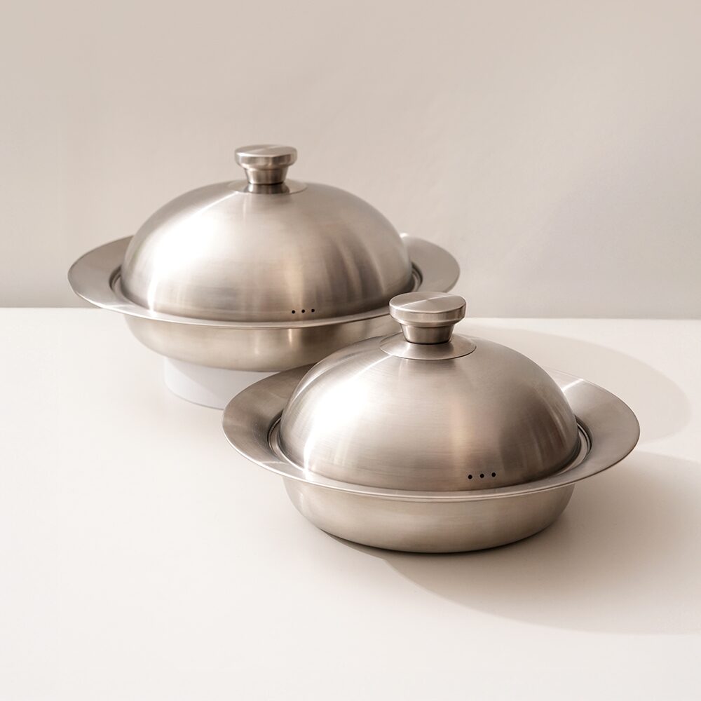 올스텐 304 돔형 찜기 세트 찜솥 스티머 냄비호환 20/28cm 2size