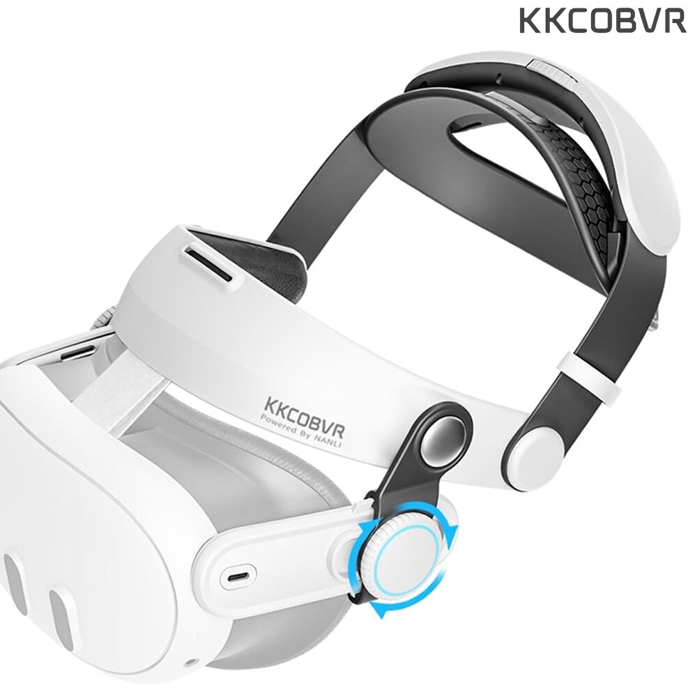 업마켓 메타퀘스트3 스트랩 3S호환 헤일로 헤드스트랩 악세사리 KKCOBVR Q3