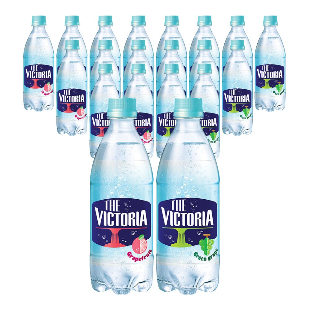 빅토리아 500ml 자몽 + 청포도 혼합 20개