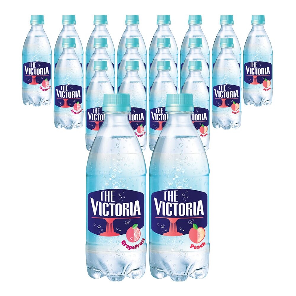 빅토리아 500ml 자몽 + 복숭아 혼합 20개