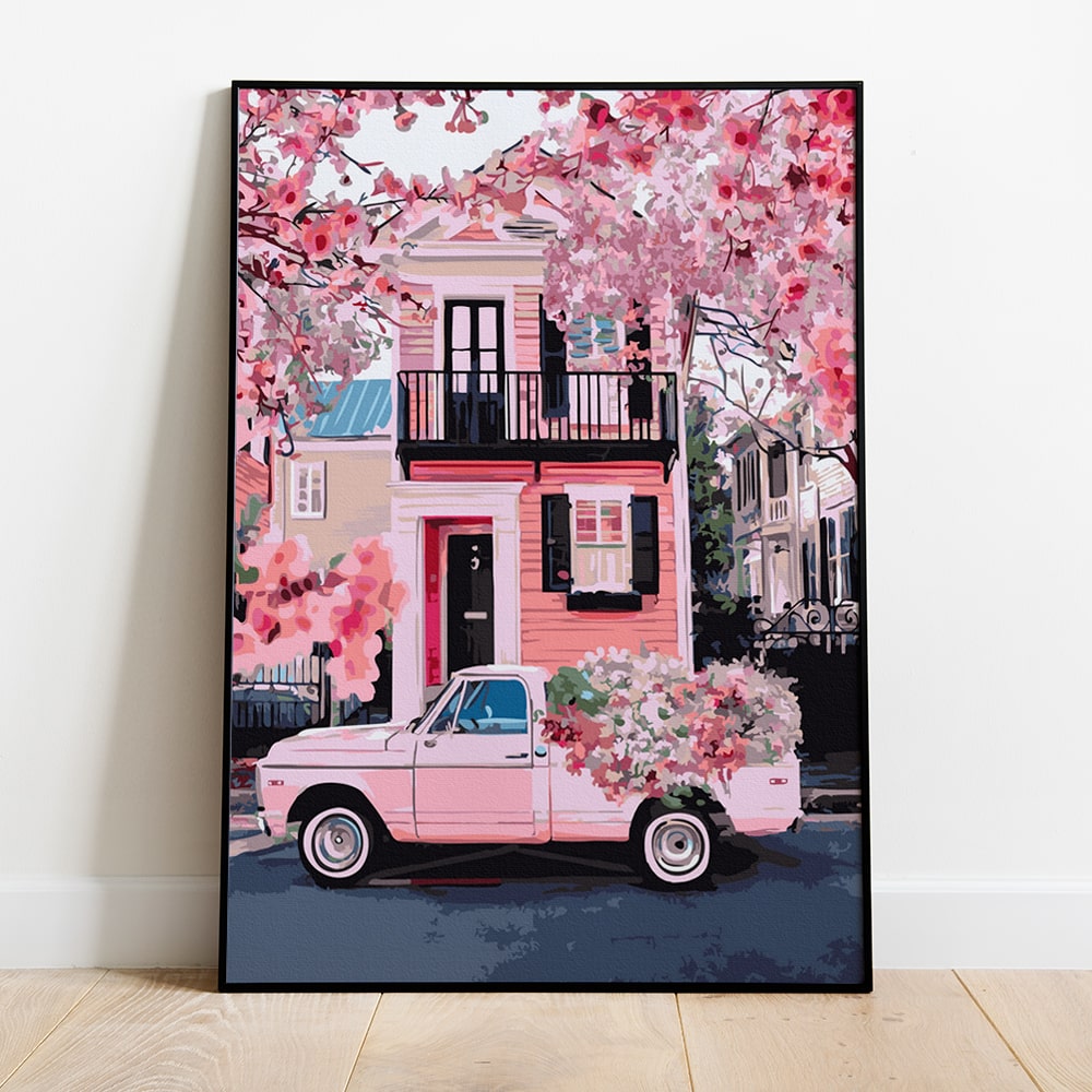 DIY 명화그리기 핑크 블로썸 40x50cm
