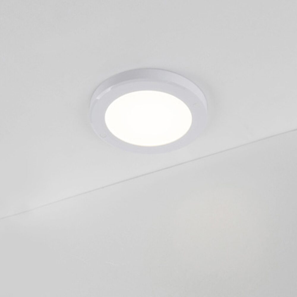 벙커 LED 슬림엣지 6인치 원형 직부등 센서등 12W