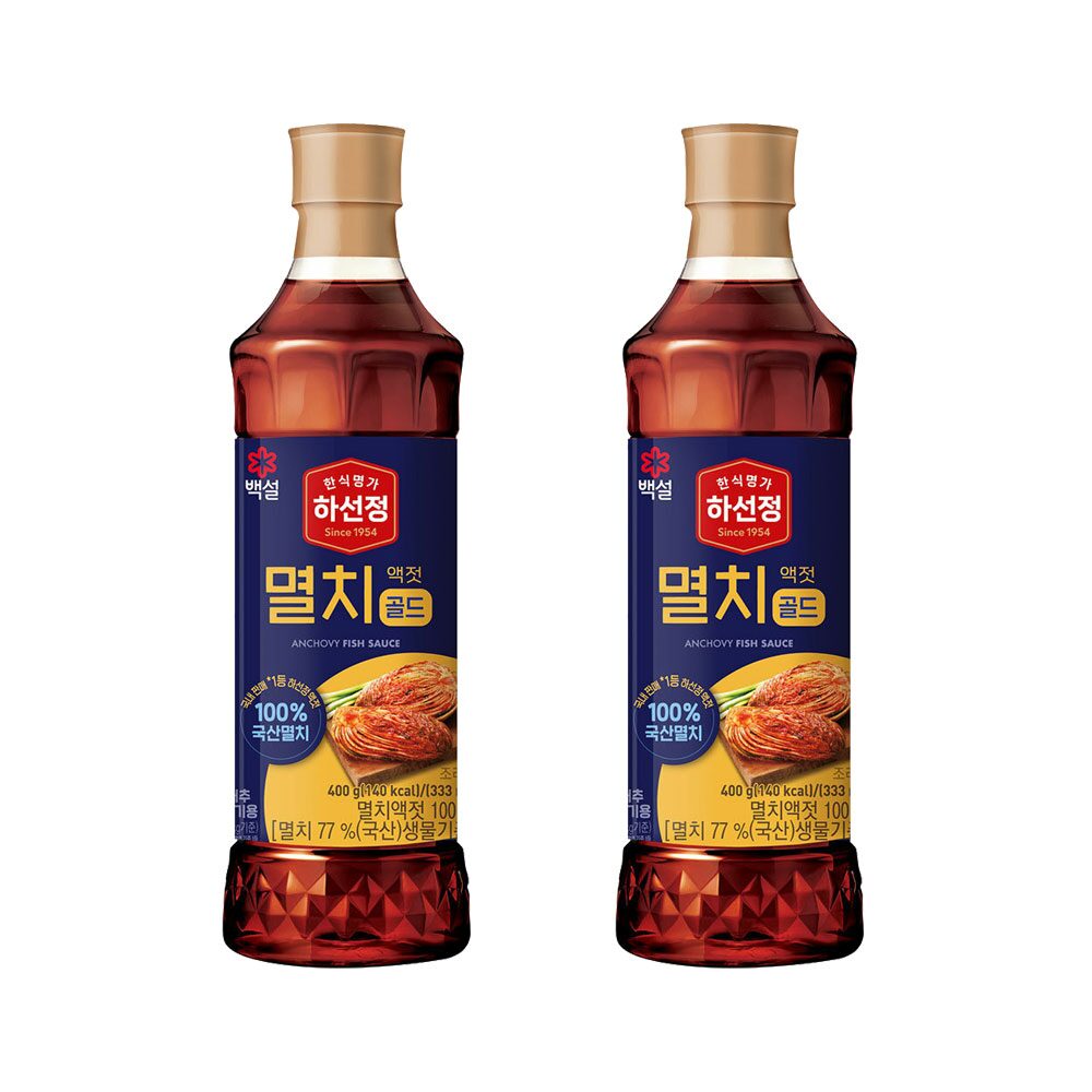 하선정 멸치액젓 골드 400g*2개