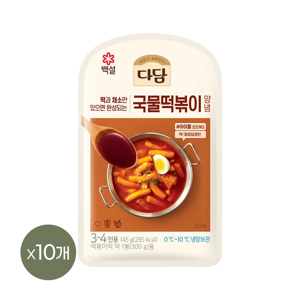다담 국물떡볶이양념 145g*10개