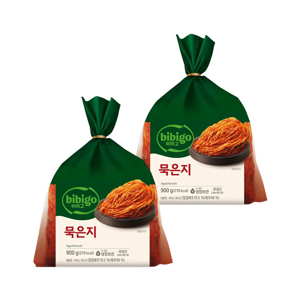 비비고 묵은지 900g*2개