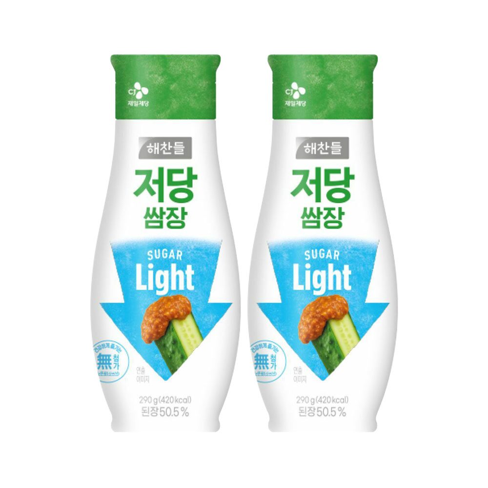 해찬들 저당 쌈장 290g x2개