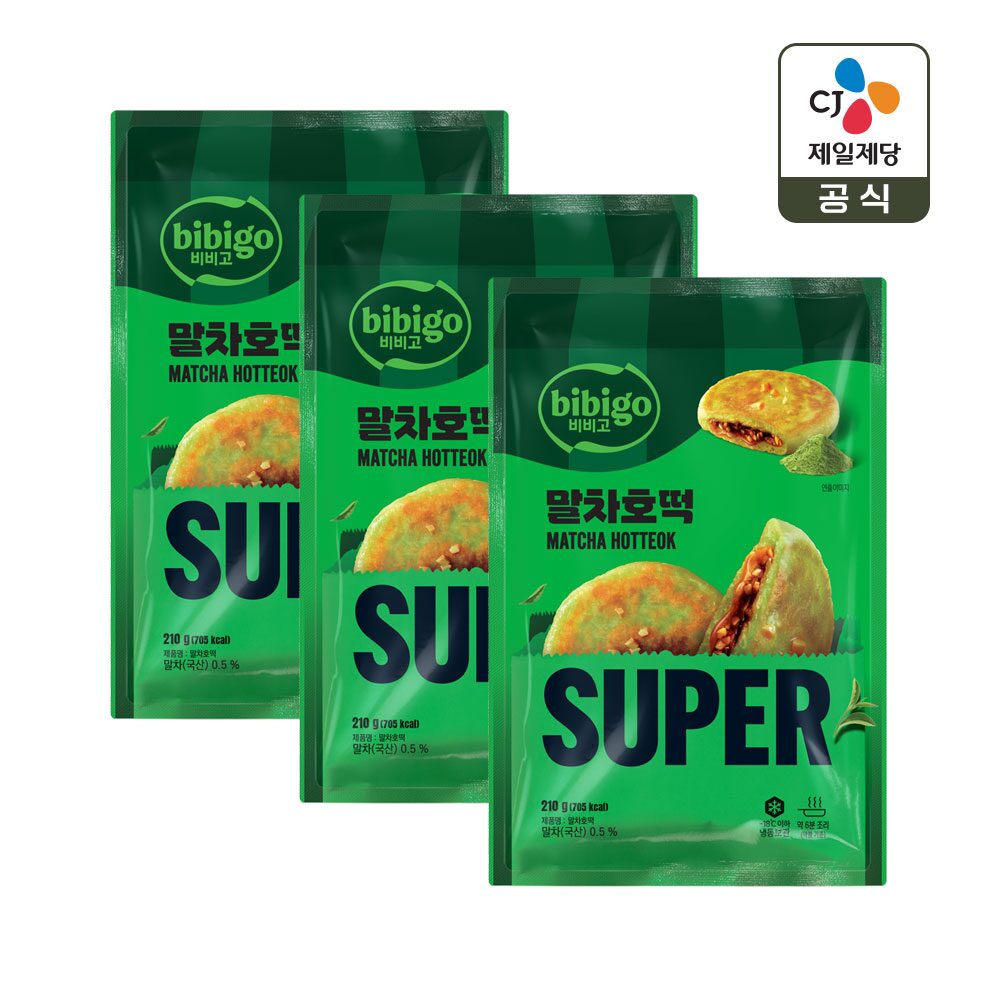 비비고 말차 호떡 210g x3개