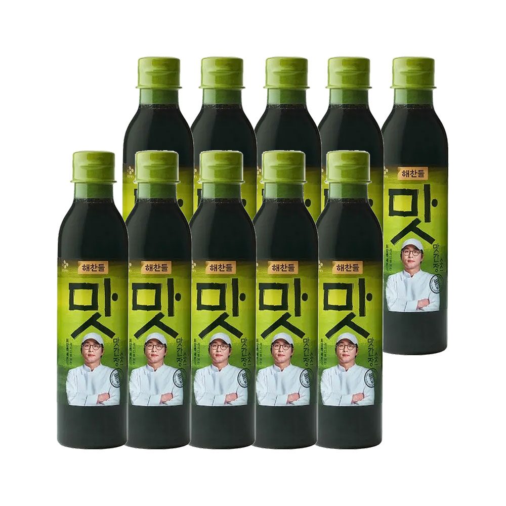 해찬들 최강록 셰프의 레시피를 담은 맛간장 소스 450ml x10개