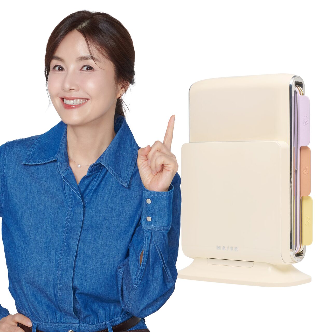 듀얼 UV 열풍건조 도마살균기 (+TPU도마 3종 증정) CK3009