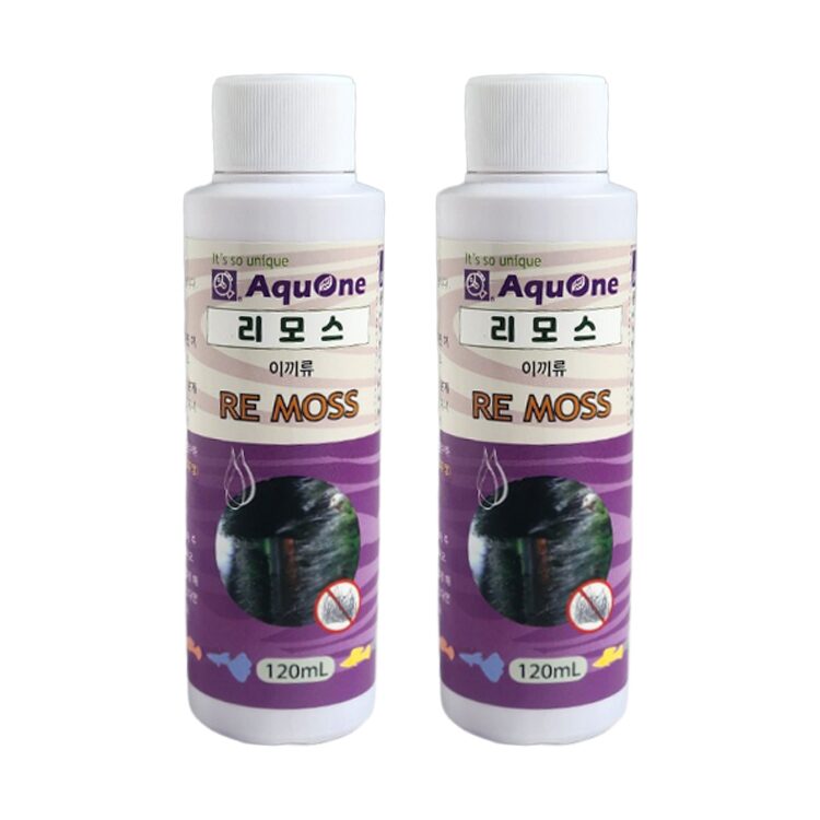 아쿠원 리모스 120ml 2개입 이끼류방지