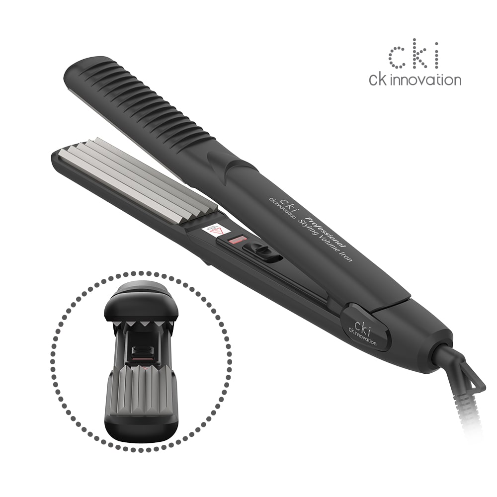 CKI-F100W 나이아가라펌 볼륨 고데기 다이렉트펌 뿌리볼륨